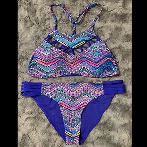 Reversible Aztec bikini